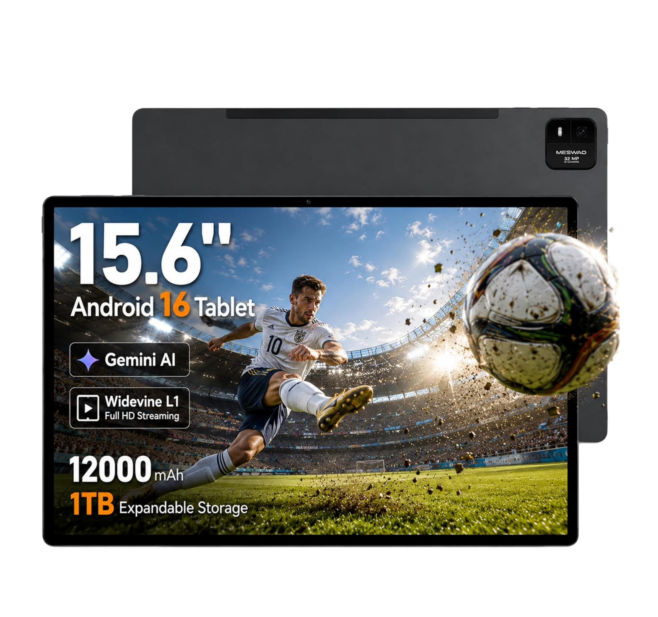 Meswao B3 Pro 15.6" Large screen Tablet