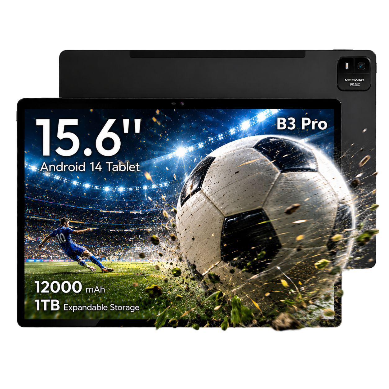Meswao B3 Pro 15.6" Large screen Tablet