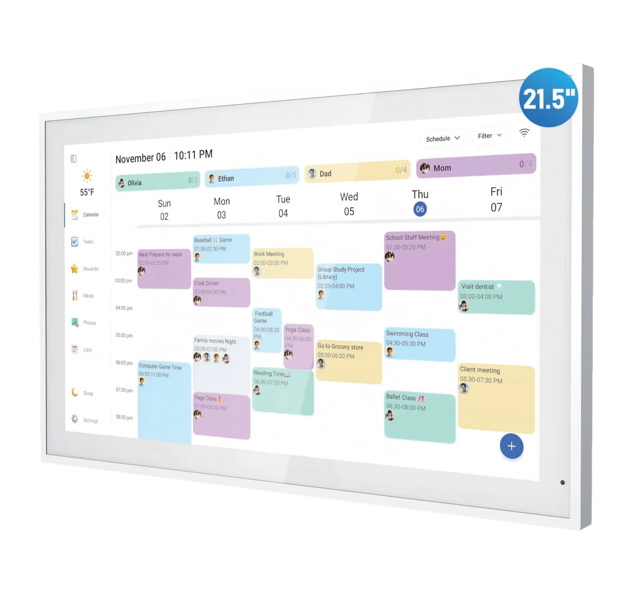 Meswao 21.5 inch large portable monitor product photo