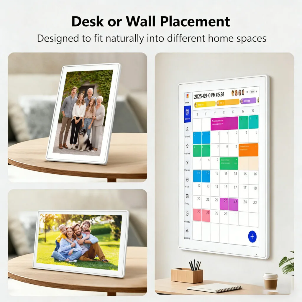Meswao 15.6″ Digital Calendar