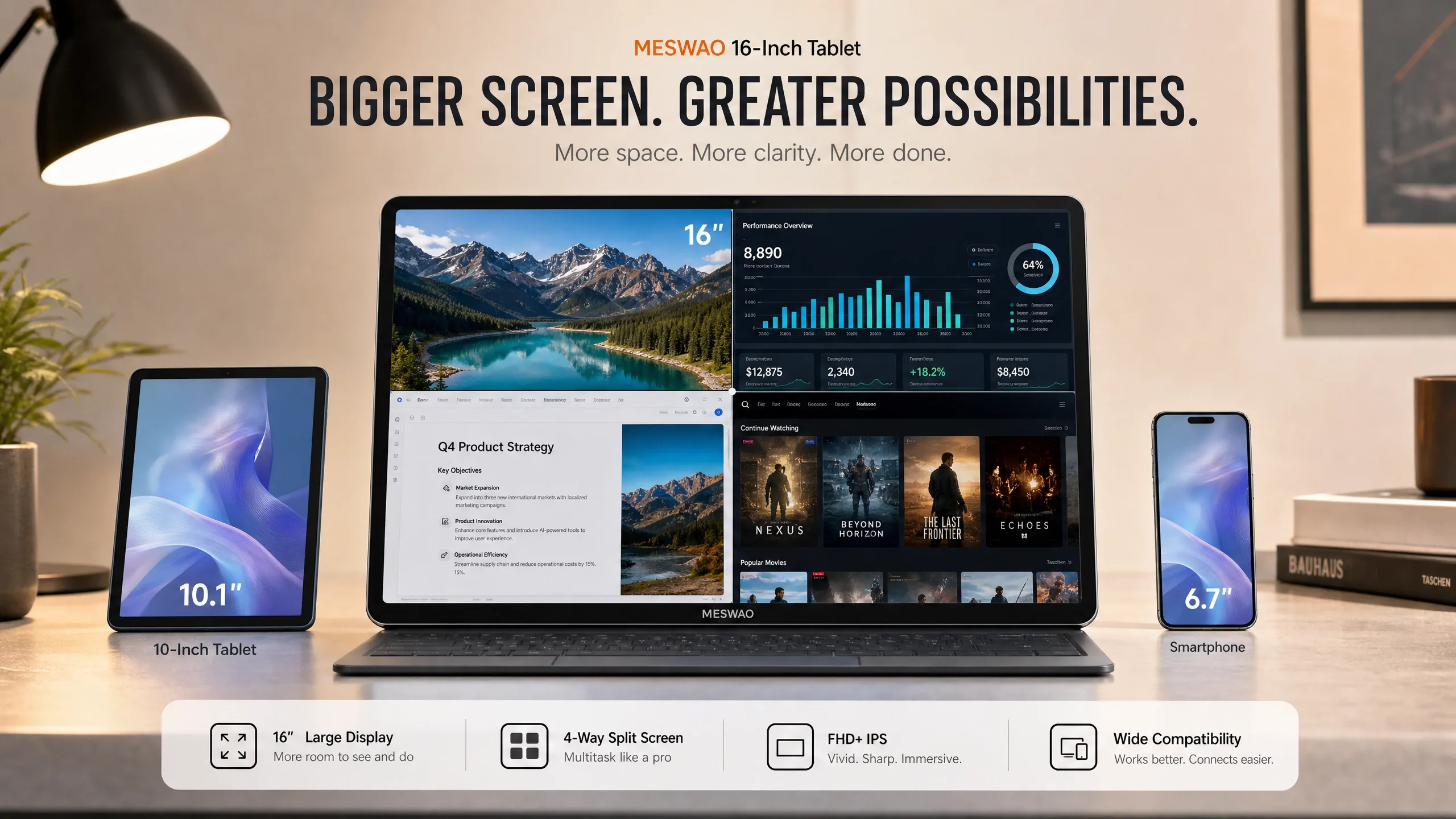 XXL | Large Tablet 16”