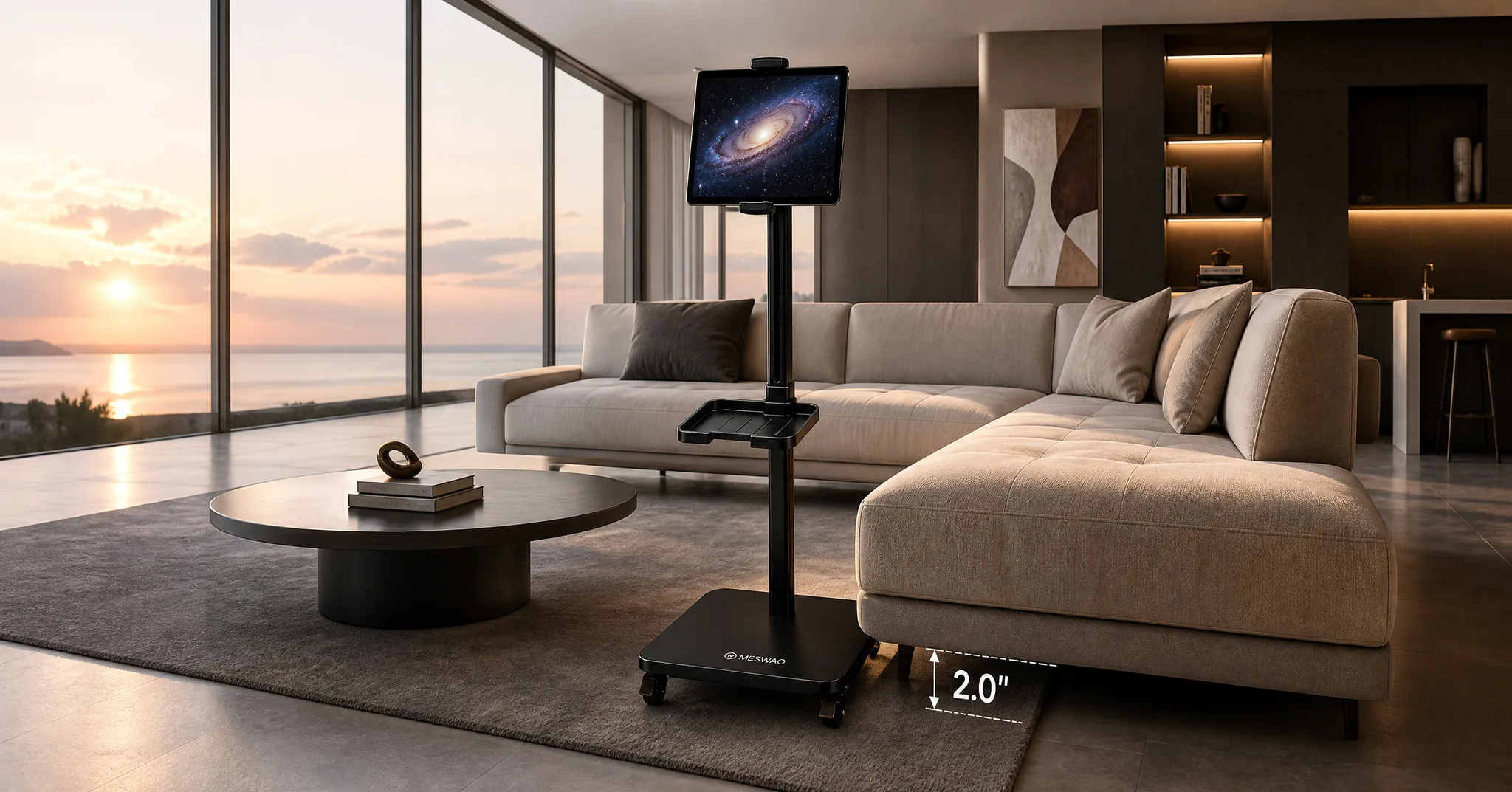 Meswao Tablet Floor Stand