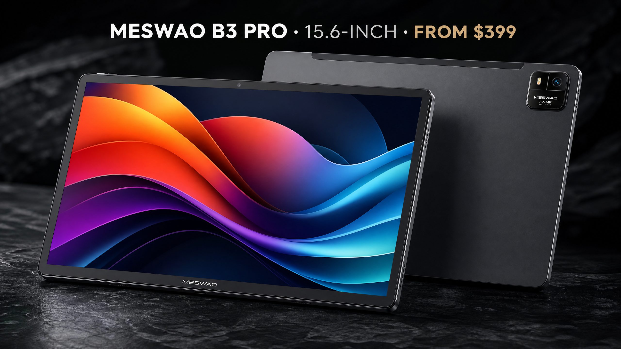 Side by side comparison of large screen tablet value under $400 vs premium $1000 tablet