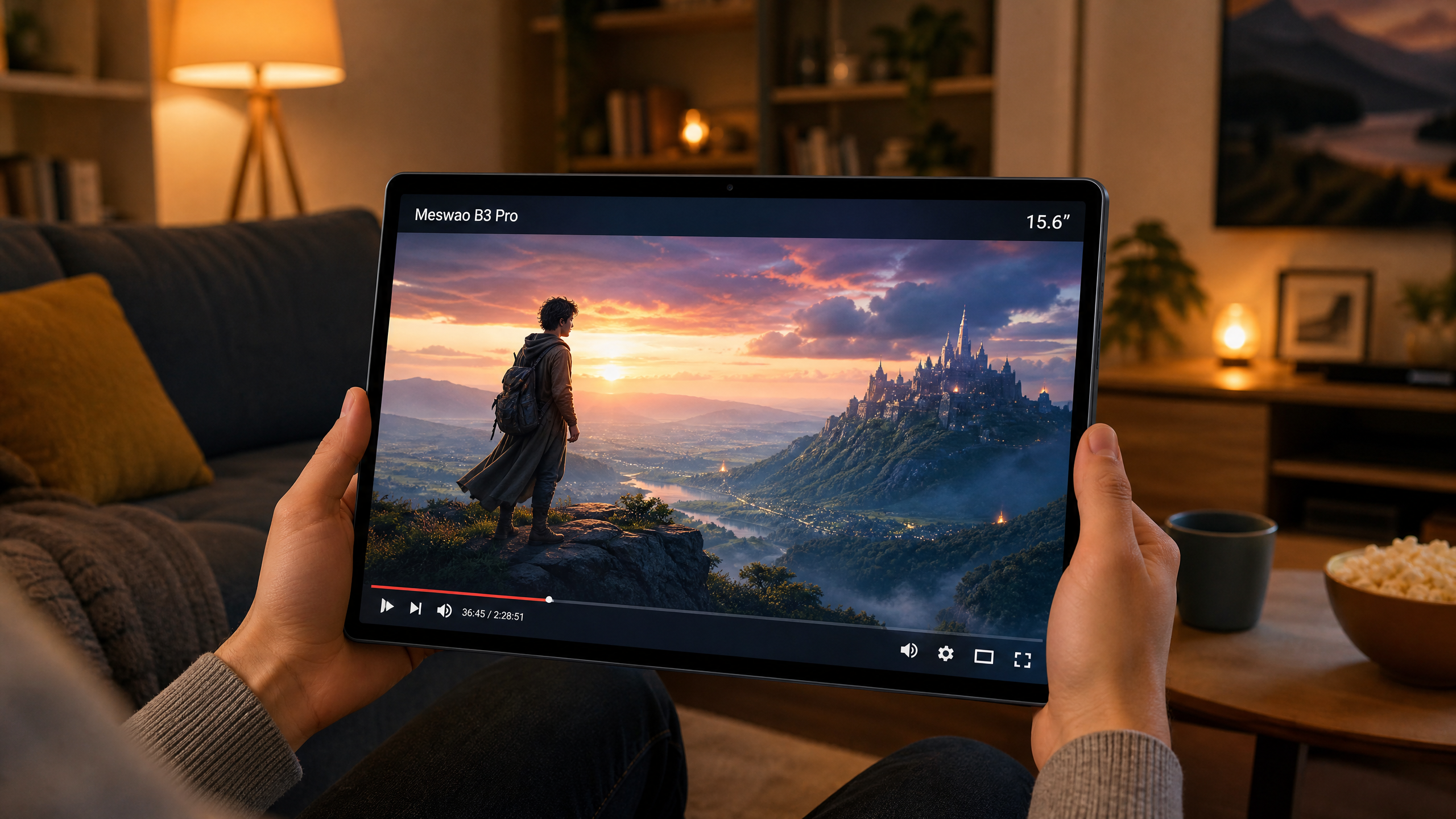 Meswao B3 Pro 15.6 inch Entertainment Viewing