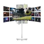 Meswao 32" Portable TV on Wheels
