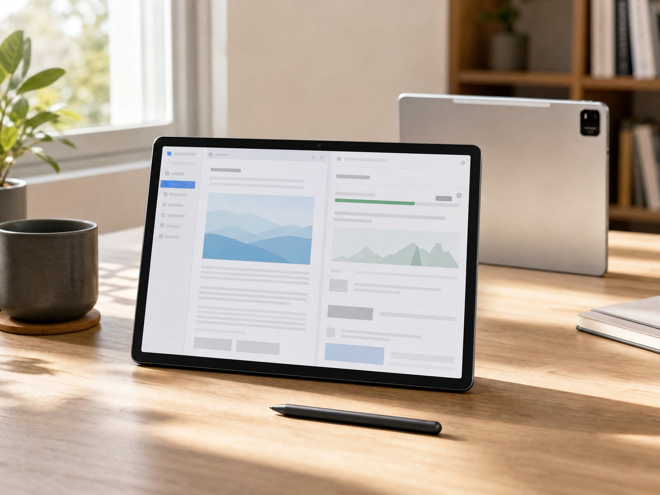 Meswao B5 16-inch Android tablet with stylus for large-screen productivity