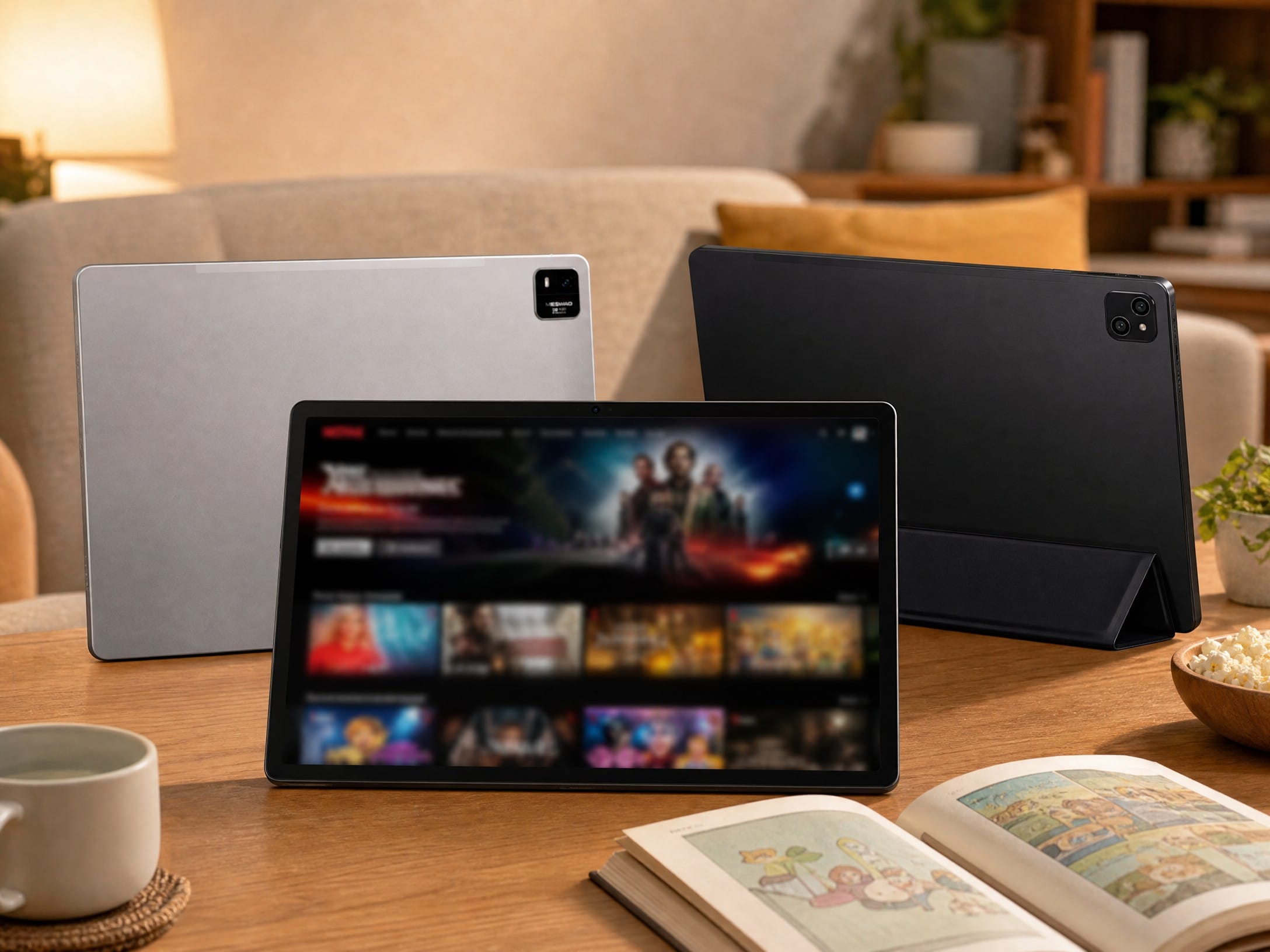 Meswao B Series tablets for large-screen Android entertainment and reading