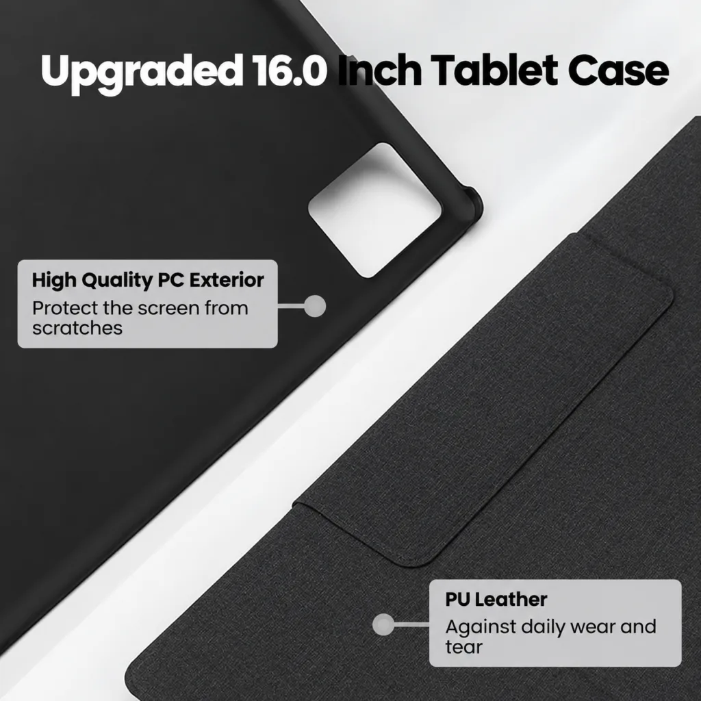 Meswao 2026 16″ Tablet Case
